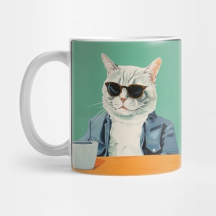 Urban Street Style Feline Mug